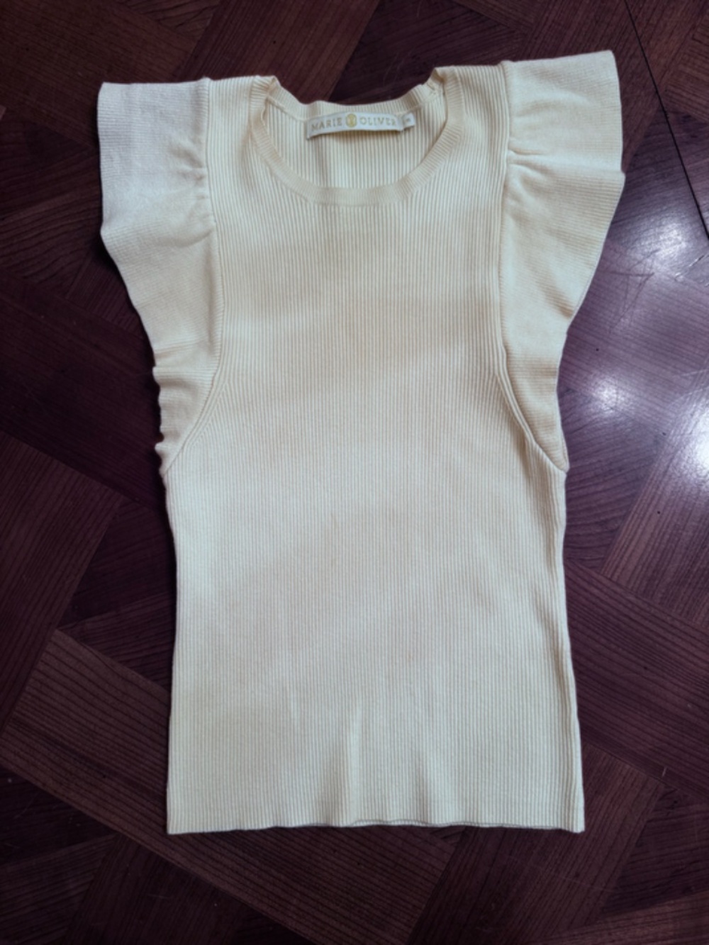 Marie Oliver Rory Ruffle Sleeve Top - Picture 3 of 5